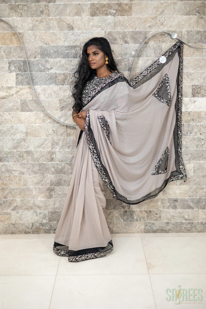 Signature Sai Diva Georgette Saree - Model 2